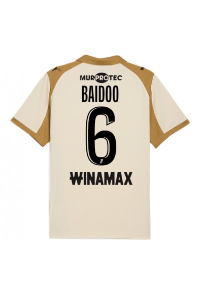 RC Lens Samson Baidoo #6 Jalkapallovaatteet Kolmaspaita 2025-26 Lyhythihainen RC Lens Samson Baidoo #6 Jalkapallovaatteet Kolmaspaita 2025-26 Lyhythihainen